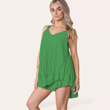 Load image into Gallery viewer, Cami Pleated Frill Hem Top &amp; Matching Frill Short
