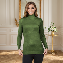 Load image into Gallery viewer, Long Sleeve Turtle Neck Jumper Top
