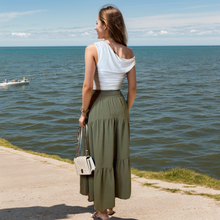 Load image into Gallery viewer, Sheering Gypsy Maxi Skirt
