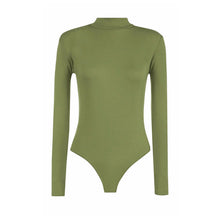 Load image into Gallery viewer, Polo Turtle Neck Bodysuit
