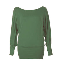 Load image into Gallery viewer, Batwing Sleeve Waistband Top
