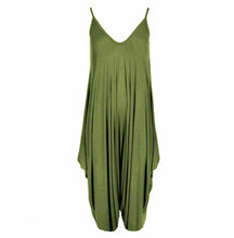 Load image into Gallery viewer, Italian Lagenlook Cami Harem Jumpsuit
