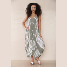 Load image into Gallery viewer, Italian Tie Dye Lagenlook Harem Jumpsuit
