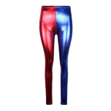 Load image into Gallery viewer, Harley Quinn Shiny Metallic Leggings

