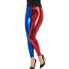 Load image into Gallery viewer, Harley Quinn Shiny Metallic Leggings
