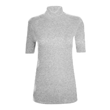 Load image into Gallery viewer, Short Sleeve Polo Neck Top
