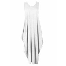 Load image into Gallery viewer, Sleeveless Parachute Midi Plain Dress
