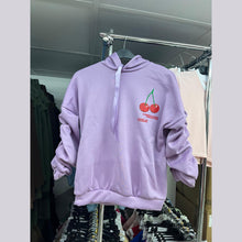 Load image into Gallery viewer, Cherry Perfection Print Fleece Hoodie
