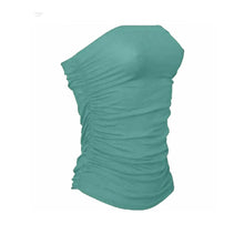 Load image into Gallery viewer, Boobtube Fitted Sleeveless Ruched Top
