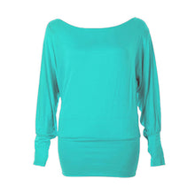 Load image into Gallery viewer, Batwing Sleeve Waistband Top
