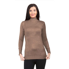 Load image into Gallery viewer, Knitted Turtle Neck Long Sleeve Jumper Top
