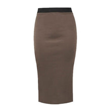 Load image into Gallery viewer, Plain Pencil Midi Skirt
