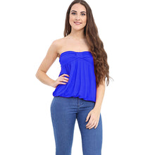 Load image into Gallery viewer, Sleeveless Strapless Boobtube Bardot Top
