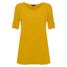 Load image into Gallery viewer, Short Button Sleeve Top
