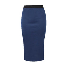 Load image into Gallery viewer, Plain Pencil Midi Skirt
