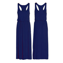 Load image into Gallery viewer, Puffball Balloon Racer Back Maxi Dress
