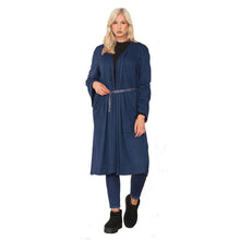 Load image into Gallery viewer, Plain Knitted Long Sleeves Maxi Cardigan
