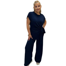 Load image into Gallery viewer, Tie Knot 2pcs Short Sleeve Loungewear
