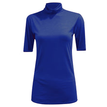 Load image into Gallery viewer, Short Sleeve Polo Neck Top
