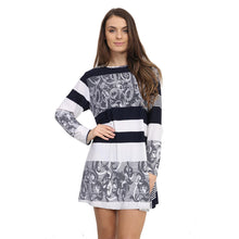 Load image into Gallery viewer, A Line Skater Printed Dress
