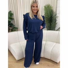 Load image into Gallery viewer, Pop Corn Top Trouser Co-Ord Set
