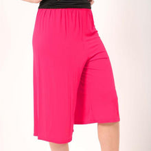 Load image into Gallery viewer, 3/4 Cropped Florescent Palazzo Trouser
