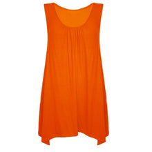 Load image into Gallery viewer, Sleeveless Hanky Hem Top
