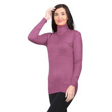 Load image into Gallery viewer, Knitted Turtle Neck Long Sleeve Jumper Top
