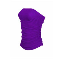 Load image into Gallery viewer, Boobtube Fitted Sleeveless Ruched Top
