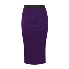 Load image into Gallery viewer, Plain Pencil Midi Skirt
