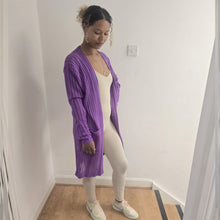 Load image into Gallery viewer, Crochet Straight Cardigan
