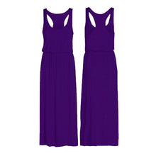 Load image into Gallery viewer, Puffball Balloon Racer Back Maxi Dress
