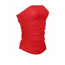 Load image into Gallery viewer, Boobtube Fitted Sleeveless Ruched Top
