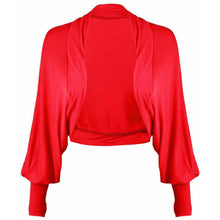 Load image into Gallery viewer, Open Batwing Shrug Bolero Cardigan
