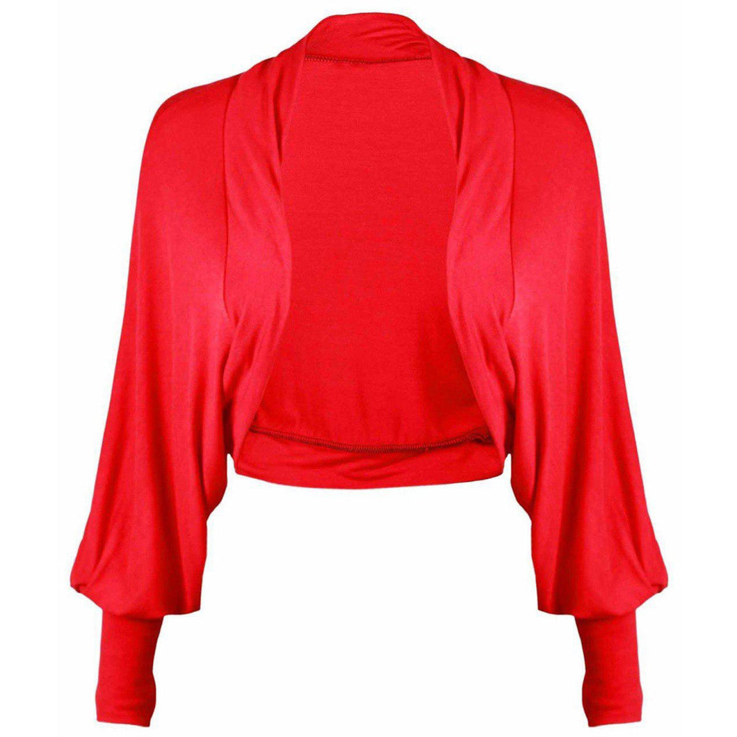 Open Batwing Shrug Bolero Cardigan