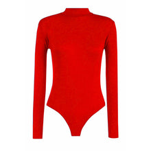 Load image into Gallery viewer, Polo Turtle Neck Bodysuit
