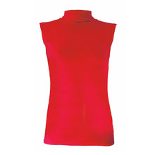 Load image into Gallery viewer, Polo Neck Sleeveless Slim Fit Top
