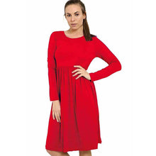 Load image into Gallery viewer, Frankie Swing Plain Midi Dress
