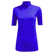 Load image into Gallery viewer, Short Sleeve Polo Neck Top
