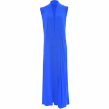 Load image into Gallery viewer, Sleeveless Waistcoat Long Maxi Cardigan
