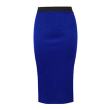 Load image into Gallery viewer, Plain Pencil Midi Skirt
