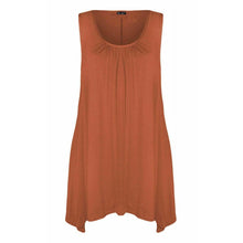 Load image into Gallery viewer, Sleeveless Hanky Hem Top
