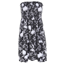 Load image into Gallery viewer, Sheering Gather Bandeau BoobTube Dress
