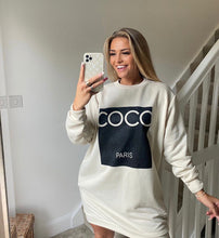 Load image into Gallery viewer, Longline Coco Paris Sweatshirt
