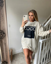 Load image into Gallery viewer, Longline Coco Paris Sweatshirt
