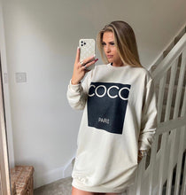 Load image into Gallery viewer, Longline Coco Paris Sweatshirt
