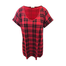 Load image into Gallery viewer, Printed Baggy Oversized  Turn up Top
