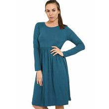 Load image into Gallery viewer, Frankie Swing Plain Midi Dress

