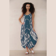 Load image into Gallery viewer, Italian Tie Dye Lagenlook Harem Jumpsuit
