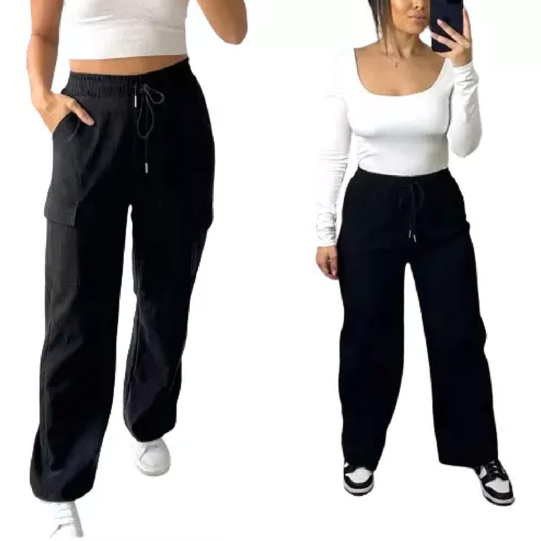Wide Leg Cargo Trouser